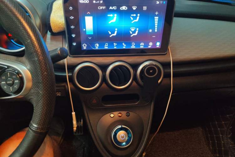 Used ORA Black Cat 2021 351 km Luxury Version Audio And AC Panel