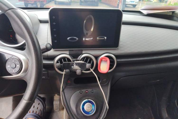 Used ORA Black Cat 2021 351 km Luxury Version Audio And AC Panel