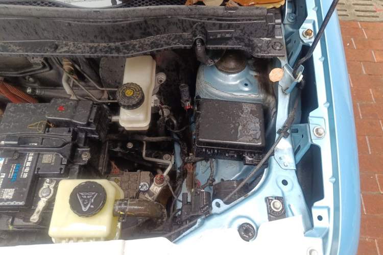 Used ORA Black Cat 2021 301 km Basic Version Engine Bay Left