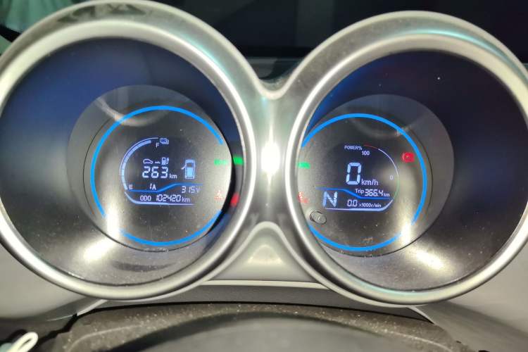 Used ORA Black Cat 2021 301 km Basic Version Instrument Cluster