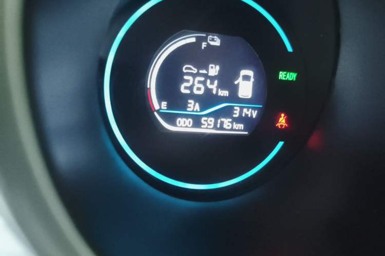Used ORA Black Cat 2021 301 km Basic Version Odometer Close Up