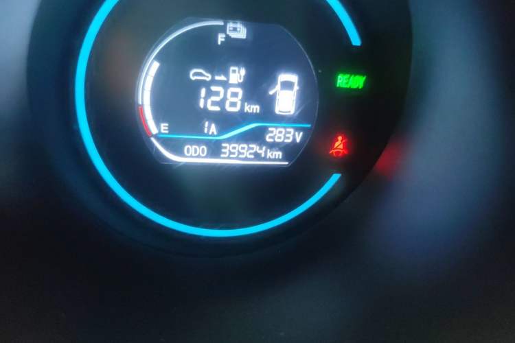 Used ORA Black Cat 2021 301 km Basic Version Odometer Close Up