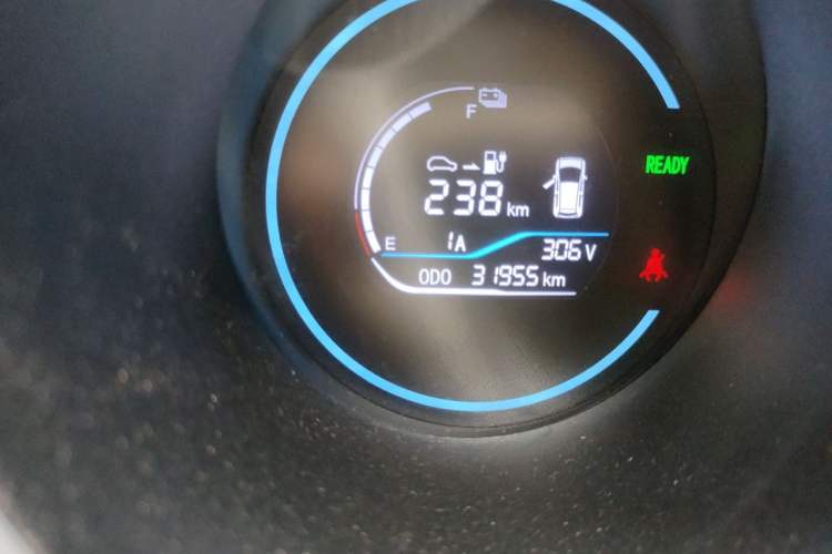 Used ORA Black Cat 2021 301 km Basic Version Odometer Close Up