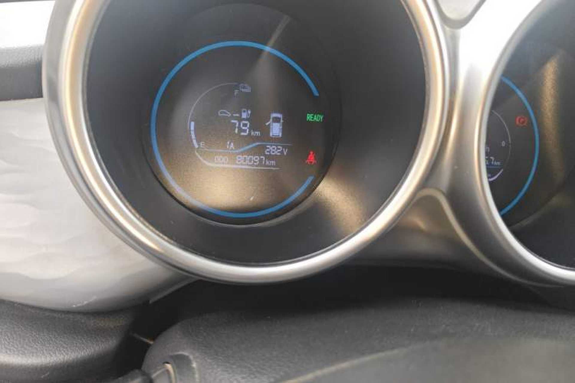Used ORA Black Cat 2021 301 km Basic Version Odometer Close Up
