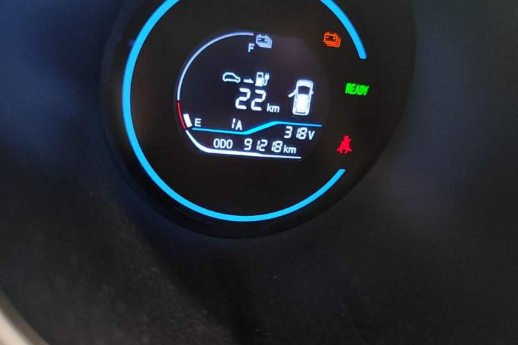 Used ORA Black Cat 2021 351 km Standard Version Odometer Close Up