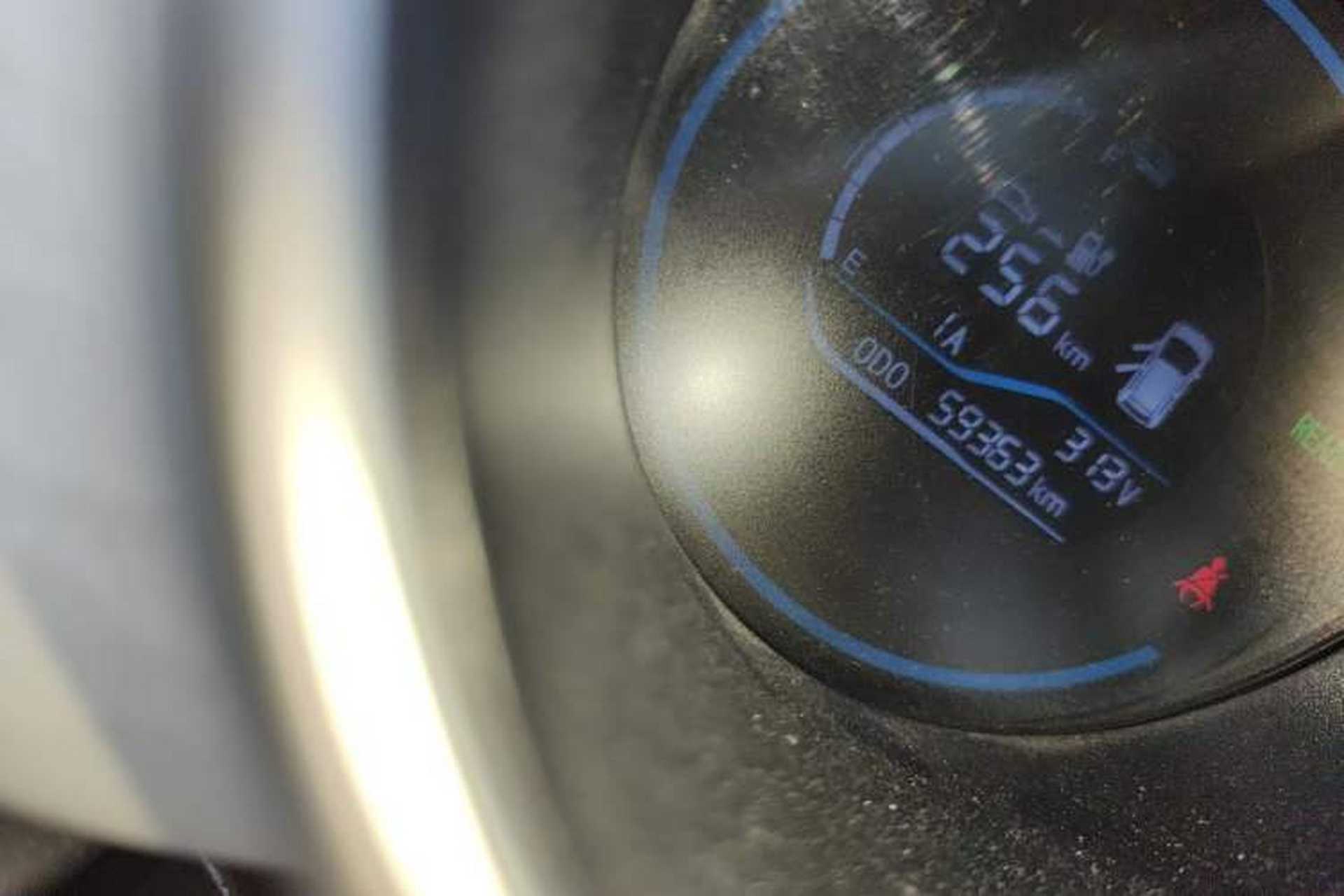 Used ORA Black Cat 2021 301 km Basic Version Odometer Close Up
