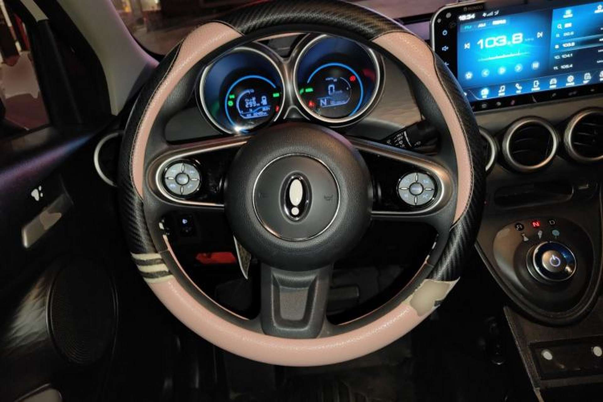Used ORA Black Cat 2021 301km Cute Pet Edition Steering Wheel