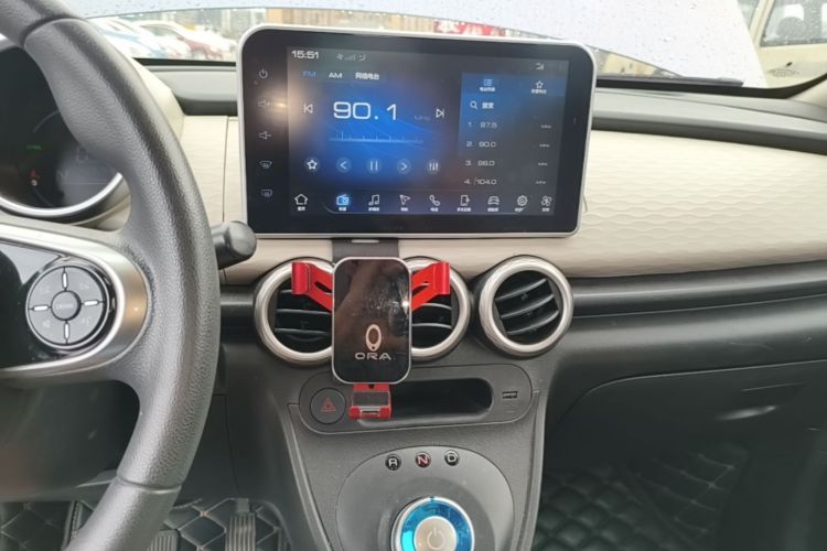 Used ORA Black Cat 2021 351 km Luxury Version Audio And AC Panel