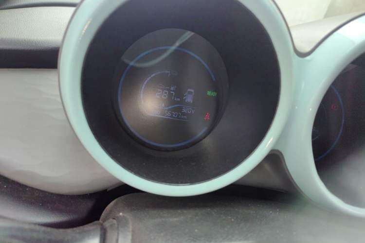 Used ORA Black Cat 2021 301 km Basic Version Odometer Close Up