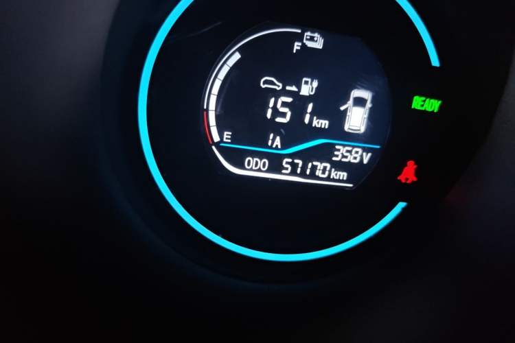Used ORA Black Cat 2021 301km Cute Pet Edition Odometer Close Up