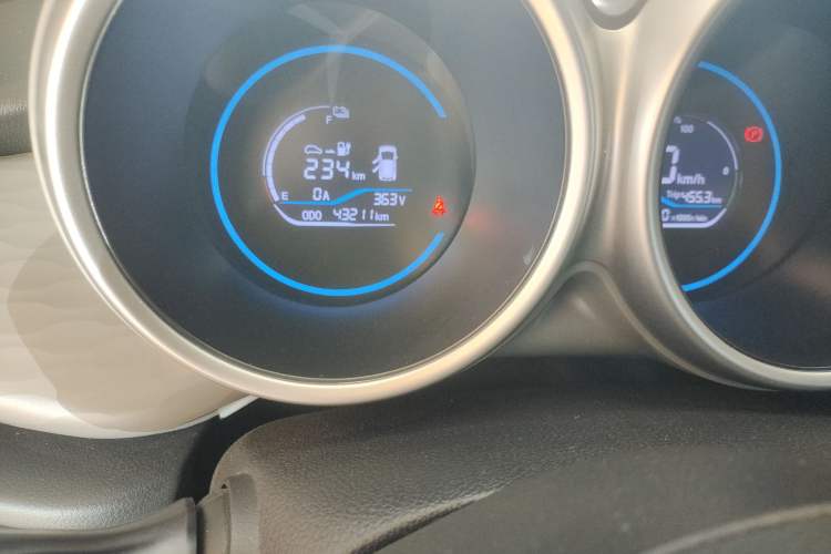 Used ORA Black Cat 2021 301km Cute Pet Edition Odometer Close Up