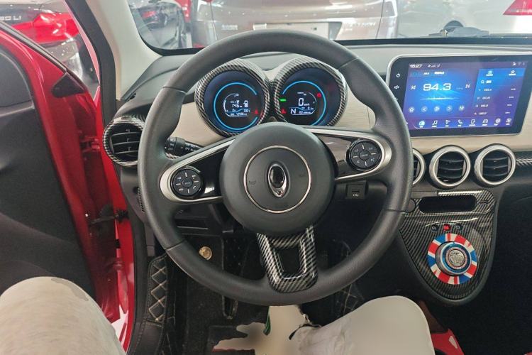 Used ORA Black Cat 2021 351 km Luxury Version Steering Wheel