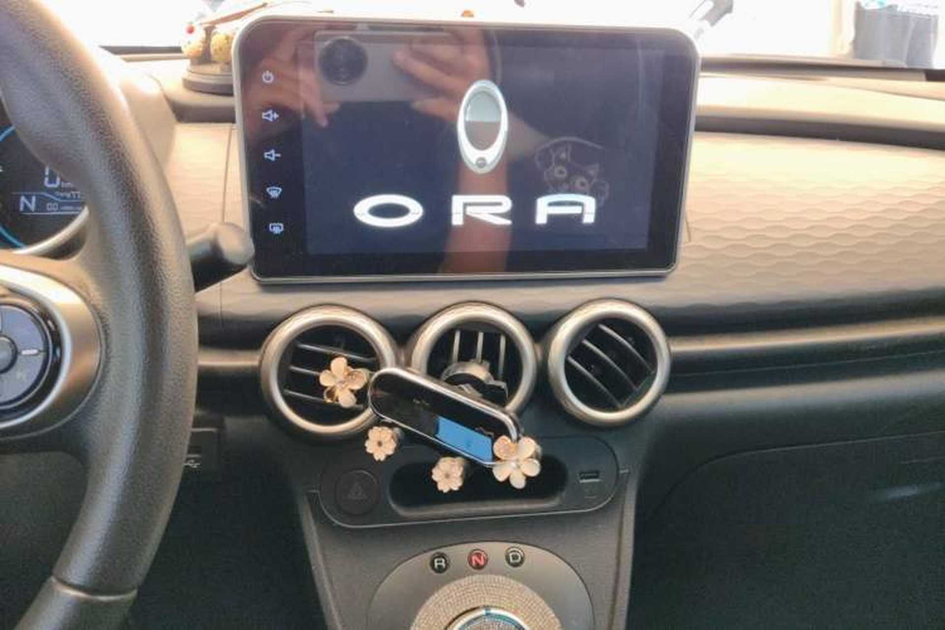 Used ORA Black Cat 2021 351 km Luxury Version Audio And AC Panel