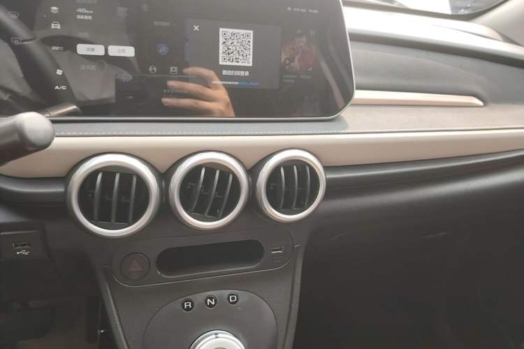 Used ORA Black Cat 2021 351 km Luxury Version Audio And AC Panel