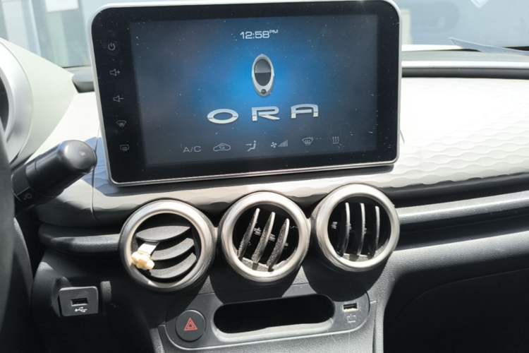 Used ORA Black Cat 2021 301km Cute Pet Edition Audio And AC Panel