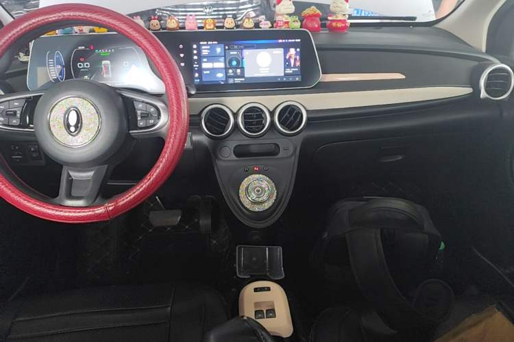 Used ORA Black Cat 2021 351 km Luxury Version Audio And AC Panel