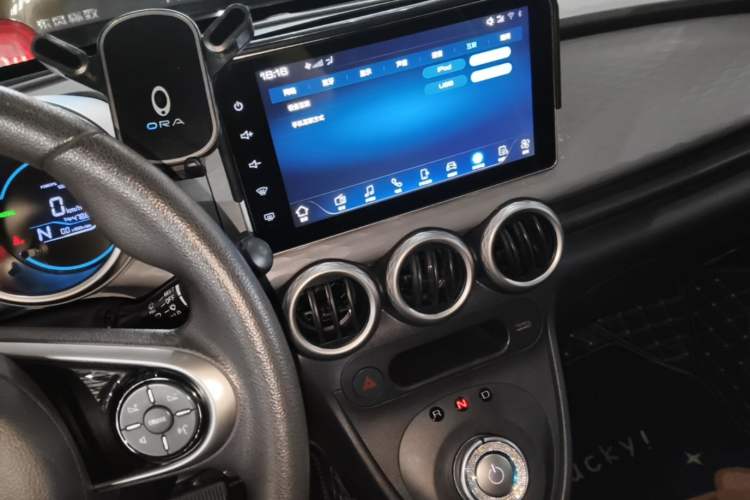 Used ORA Black Cat 2021 301km Cute Pet Edition Audio And AC Panel