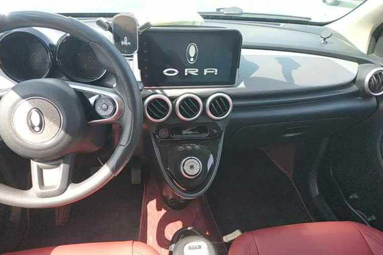 Used ORA Black Cat 2021 301km Cute Pet Edition Audio And AC Panel