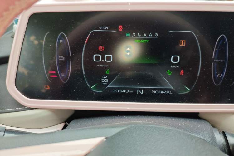 Used ORA Black Cat 2021 351 km Luxury Version Instrument Cluster