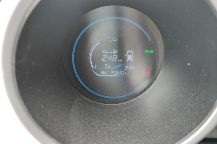 Used ORA Black Cat 2021 351 km Standard Version Odometer Close Up