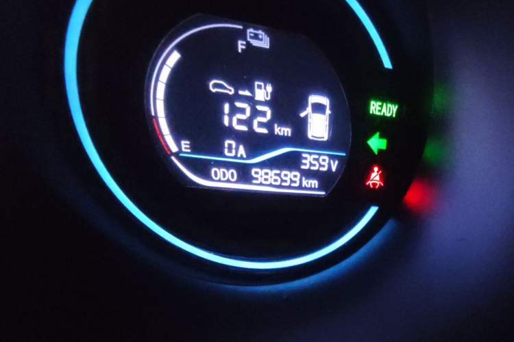 Used ORA Black Cat 2021 301km Cute Pet Edition Odometer Close Up