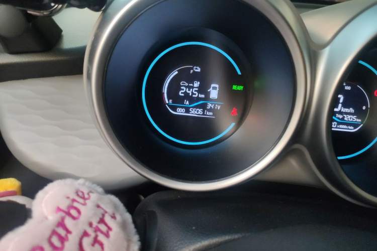 Used ORA Black Cat 2021 351 km Standard Version Odometer Close Up