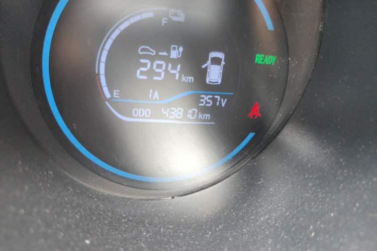 Used ORA Black Cat 2021 351 km Standard Version Odometer Close Up