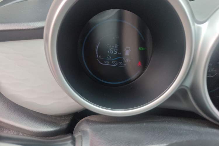 Used ORA Black Cat 2021 351 km Standard Version Odometer Close Up