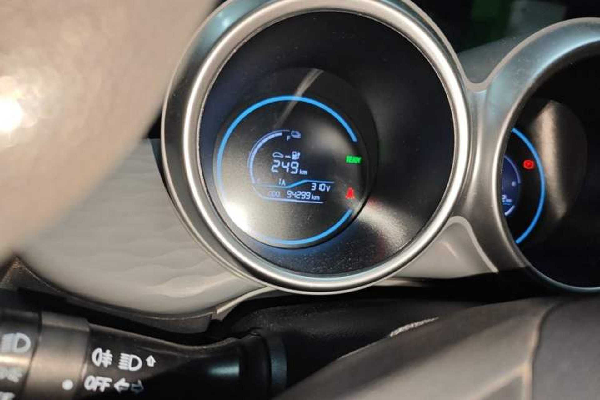 Used ORA Black Cat 2021 301 km Basic Version Odometer Close Up