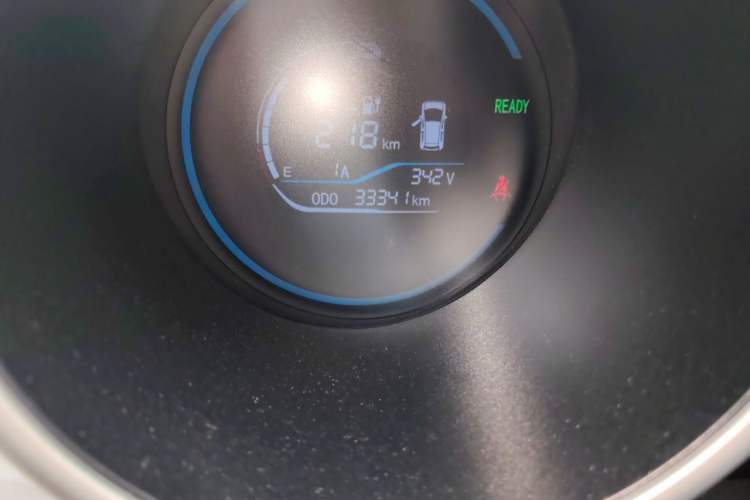 Used ORA Black Cat 2021 351 km Luxury Version Odometer Close Up