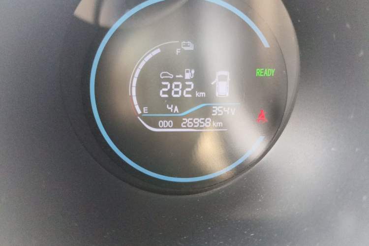 Used ORA Black Cat 2021 351 km Standard Version Odometer Close Up