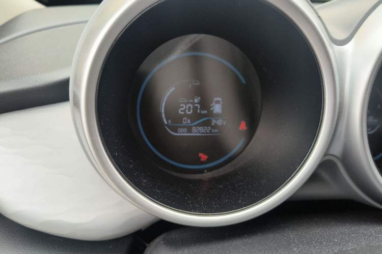 Used ORA Black Cat 2021 351 km Standard Version Odometer Close Up