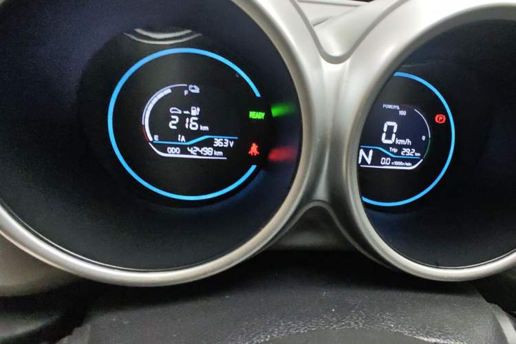 Used ORA Black Cat 2021 301km Cute Pet Edition Odometer Close Up