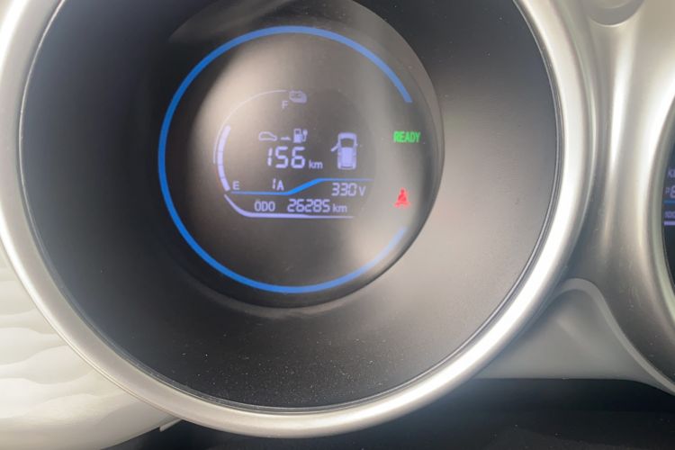 Used ORA Black Cat 2021 351 km Standard Version Odometer Close Up