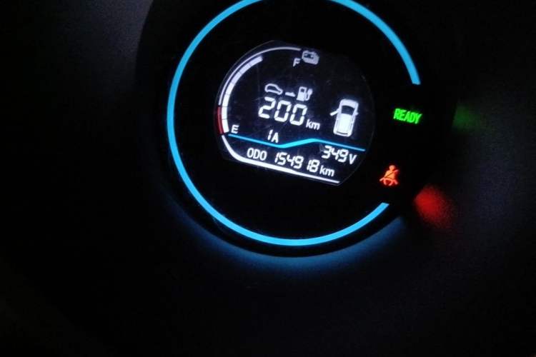 Used ORA Black Cat 2021 351 km Luxury Version Odometer Close Up