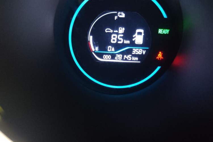 Used ORA Black Cat 2021 301km Cute Pet Edition Odometer Close Up