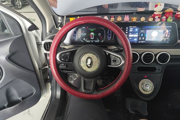 Used ORA Black Cat 2021 351 km Luxury Version Steering Wheel