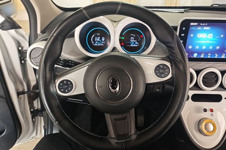 Used ORA Black Cat 2021 351 km Luxury Version Steering Wheel