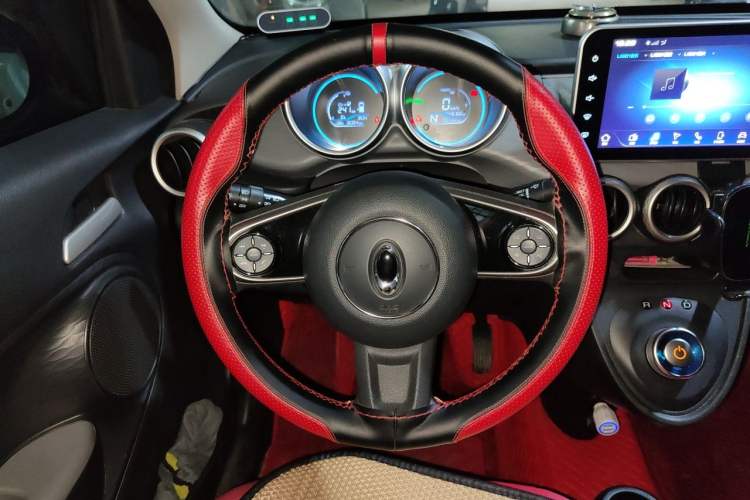Used ORA Black Cat 2021 351 km Luxury Version Steering Wheel