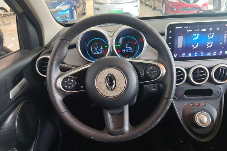 Used ORA Black Cat 2021 351 km Luxury Version Steering Wheel