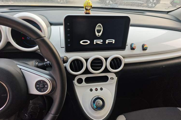 Used ORA Black Cat 2021 351 km Luxury Version Audio And AC Panel