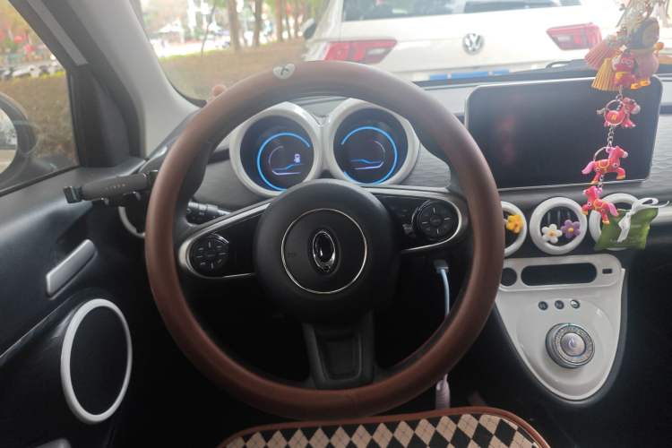 Used ORA Black Cat 2021 351 km Luxury Version Steering Wheel