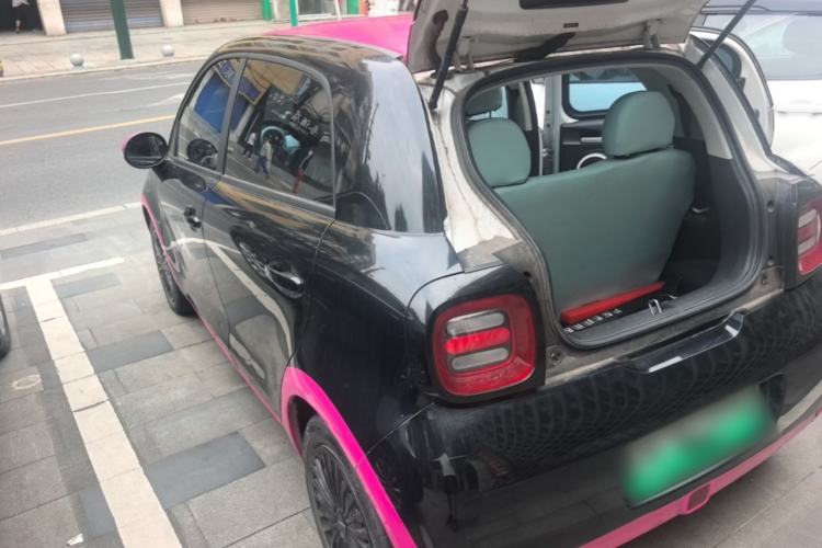 Used ORA Black Cat 2022 Updated Version 301 km Cute Pet Edition Lithium Iron Phosphate Rear Left 45 Deg