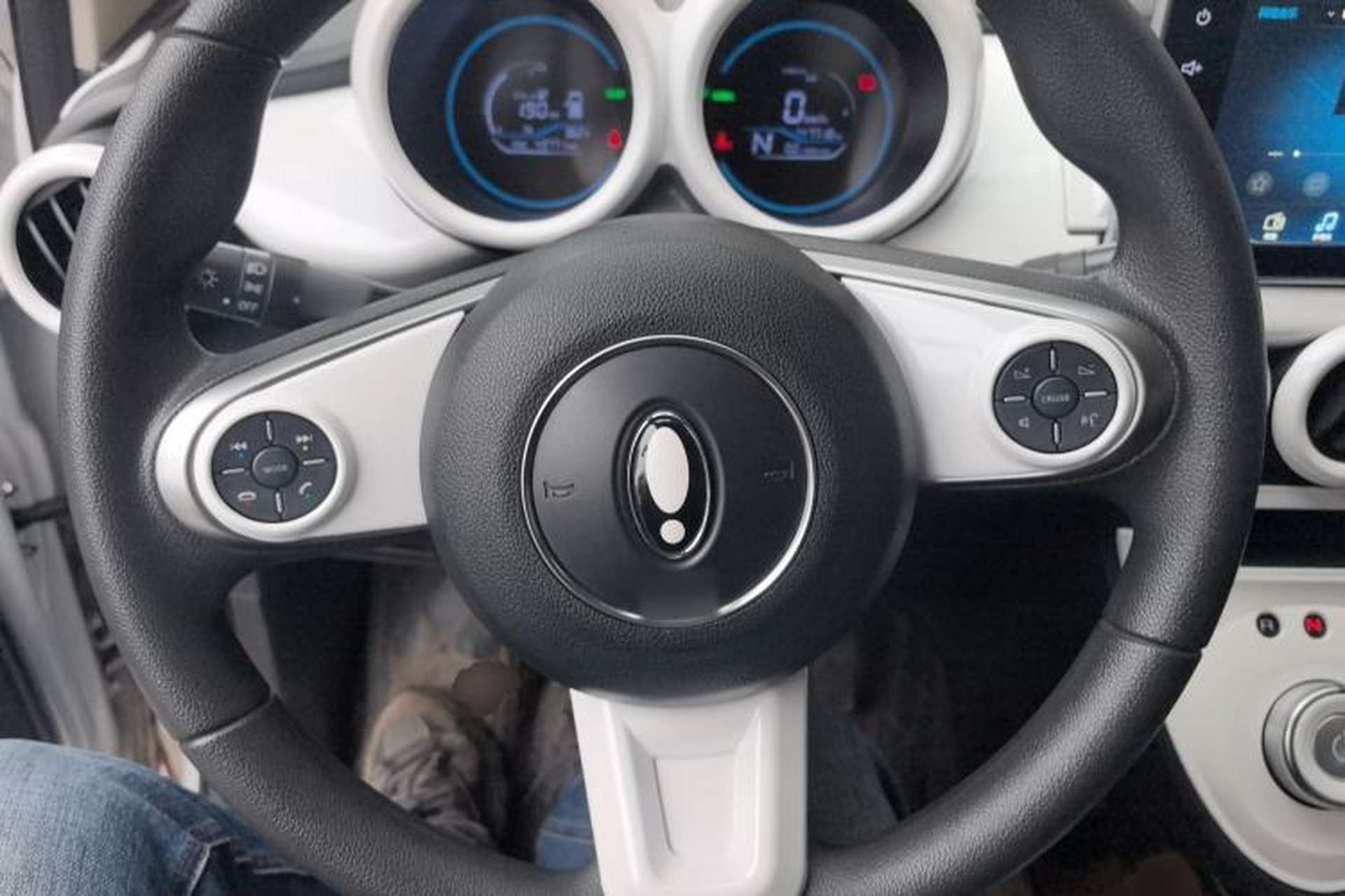 Used ORA Black Cat 2022 Updated Version 301 km Cute Pet Edition Lithium Iron Phosphate Steering Wheel