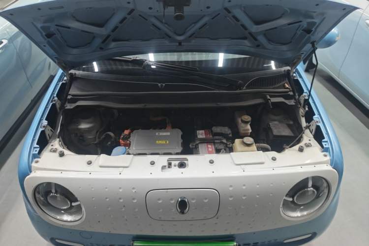 Used ORA Black Cat 2022 301km Base Version Ternary Lithium Engine Bay