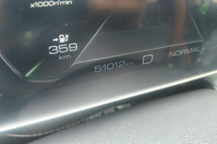 Used ORA Black Cat 2022 405 km Long-Range Version Ternary Lithium Odometer Close Up