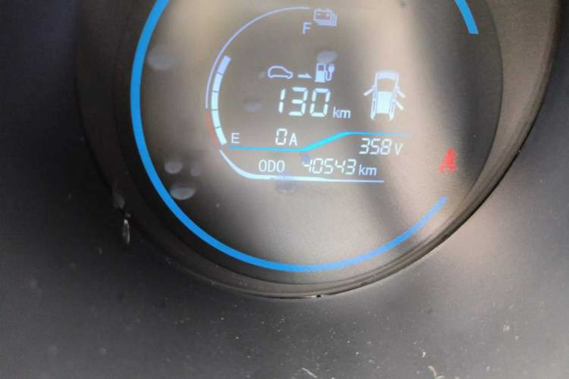 Used ORA Black Cat 2022 Updated Version 301 km Cute Pet Edition Lithium Iron Phosphate Odometer Close Up