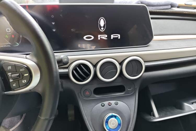 Used ORA Black Cat 2022 351 km Range Luxury Version Lithium-Ion Battery Audio And AC Panel