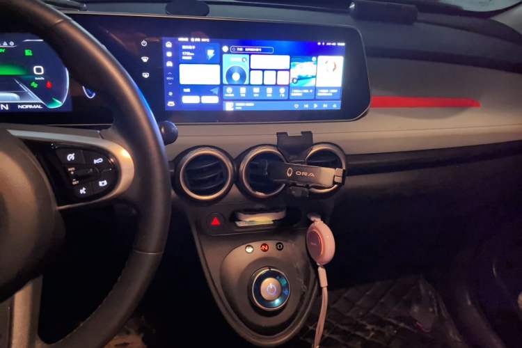 Used ORA Black Cat 2022 405 km Long-Range Version Ternary Lithium Audio And AC Panel