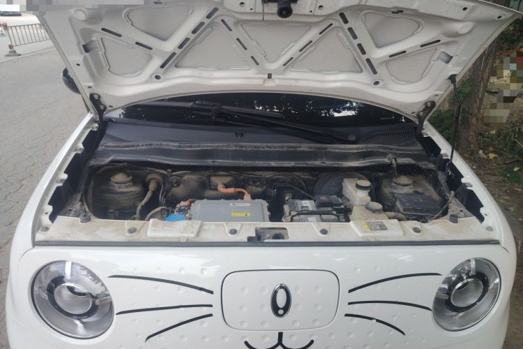 Used ORA Black Cat 2022 301km Base Version Ternary Lithium Engine Bay